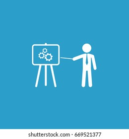 businessman-in-a presentation-with-a-graphic-on-a-board