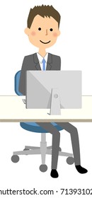 Businessman,PC