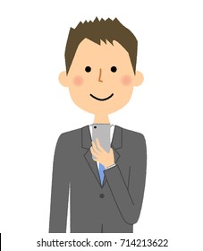Businessman,Phone