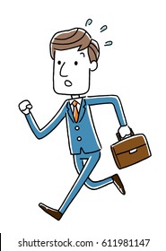 Businessman:run