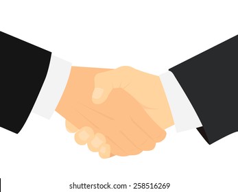 businessman's hand shaking