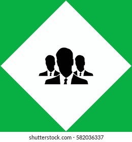 Businessmans  icon Vector design.