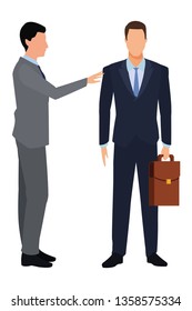 businessmen with briefcase