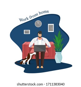 Businessmen or companies can work from home without having to go to the office. Because today is a digital society Everyone can work online. And is a detention Does not spread the virus, Covid-19.