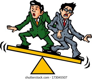 Businessmen get lost