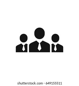 businessmen group icon
