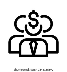 businessmen icon or logo isolated sign symbol vector illustration - high quality black style vector icons
