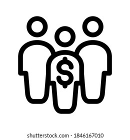 businessmen icon or logo isolated sign symbol vector illustration - high quality black style vector icons
