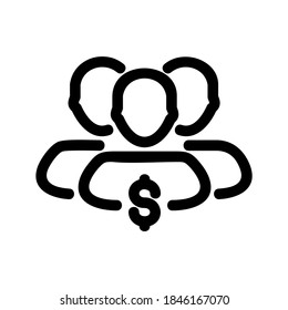 businessmen icon or logo isolated sign symbol vector illustration - high quality black style vector icons
