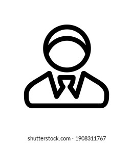 businessmen icon or logo isolated sign symbol vector illustration - high quality black style vector icons
