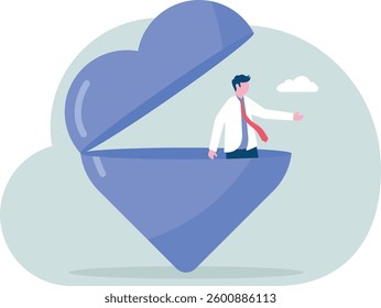 Businessmen open minded to talk. Open minded business negotiations. finance and investment

