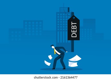 Los empresarios se ven presionados por el ataque de la deuda. Situación destacada de la oficina, Tiempo de pago de la deuda. 