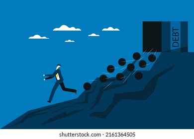 Los empresarios se ven presionados por el ataque de la deuda. Situación destacada de la oficina, Tiempo de pago de la deuda. 
