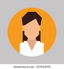 Businessmen profile icon design, vector illustration