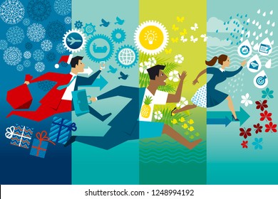 146,033 Seasonal workers Images, Stock Photos & Vectors | Shutterstock