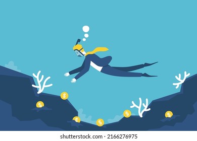 Businessmen seek investors to bring money to expand their business to grow and succeed.