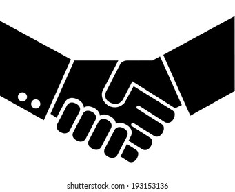 Businessmen shaking hands