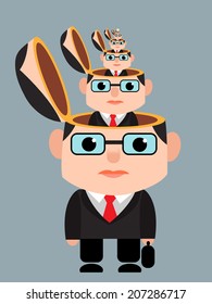 Businessmen There are many layers of complexity