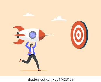 Businessmen try to develop their business to achieve their goals