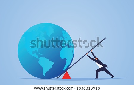 Businessmen use the principle of leverage to move the huge earth, smart businessmen’s knowledge changes power.