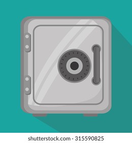 Business,money and global economy with colorful icons, vector illustration eps 10