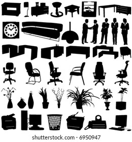 business-office interior design objects