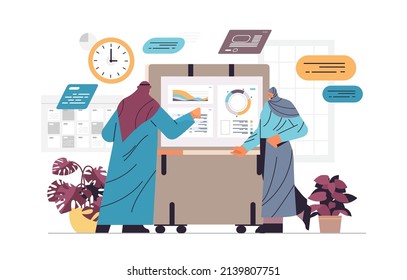 Geschäftsleute, die statistische Graphen auf dem digitalen Bildschirm analysieren, analysieren Geschäftsdaten und Finanzbericht