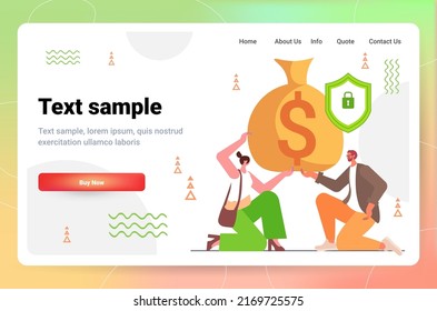 businesspeople saving money getting profit high income teamwork investment earning finance success concept