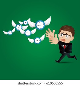 Businesspeople set