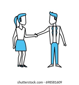 businesspeople vector illustration