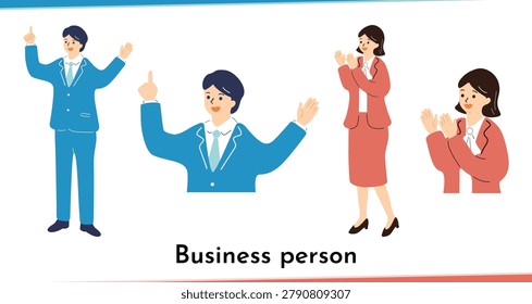 Businessperson Presenting a New Idea
