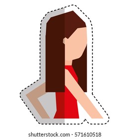 businessperson running avatar icon vector illustration design
