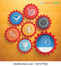
Business,strategy concept design on clean background,vector