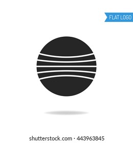 Business,technical, engineering logo for company. Circle logotype. Vector illustration