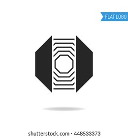 Business,technical, engineering logo for company. Vector 