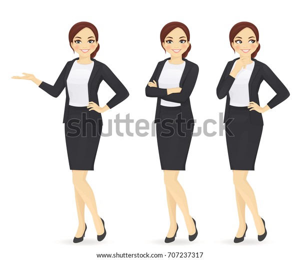 Businesswoman Stock Vector (Royalty Free) 707237317