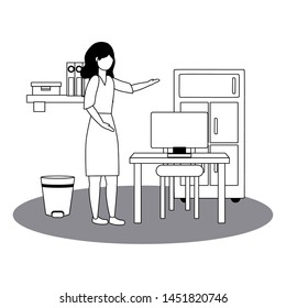 Businesswoman avatar cartoon design vector illustrator Businesswoman avatar cartoon design vector illustrator