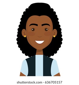 businesswoman avatar character icon