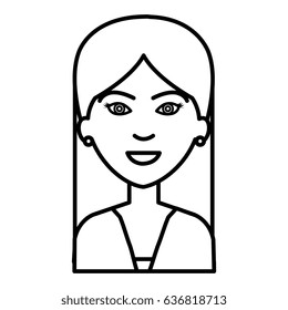 businesswoman avatar character icon
