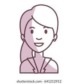 businesswoman avatar character icon