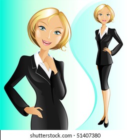 Businesswoman (blonde)