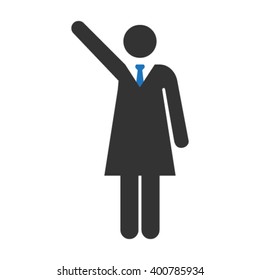 Businesswoman Icon - Vector