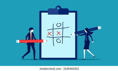 Businesswoman planning an event. Competition Concepts and Strategies