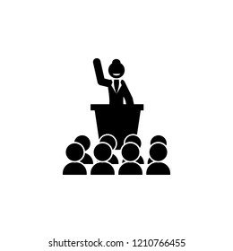 businesswoman, politician icon. Element of businesswoman icon. Premium quality graphic design icon. Signs and symbols collection icon for websites, web design, mobile app