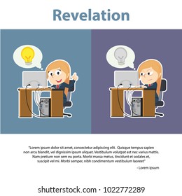 Businesswoman Revelation Infographic