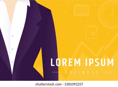 Businesswoman in a suit. Job search and career growth. Vacancy work in the office as a manager.