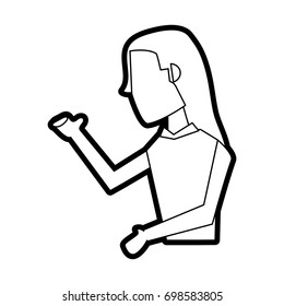 businesswoman vector illustration