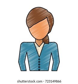 businesswoman  vector illustration