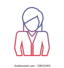 businesswoman vector illustration