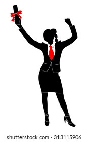 Businesswoman winner
